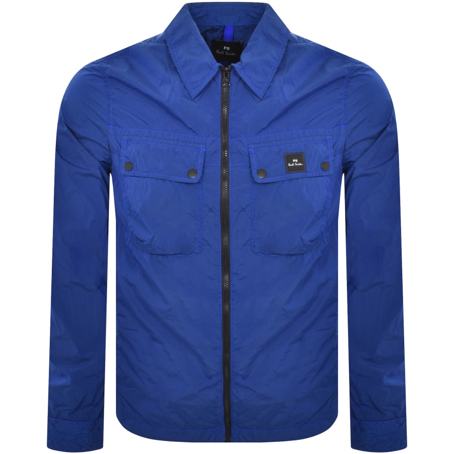 Paul Smith Zipped Front Jacket Blue